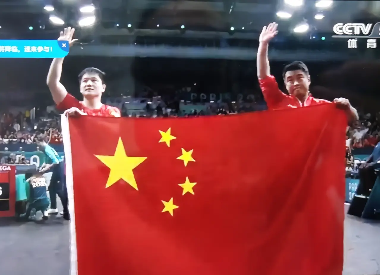 中国乒乓球队碾压波兰乒乓球队，王皓完成帽子戏法