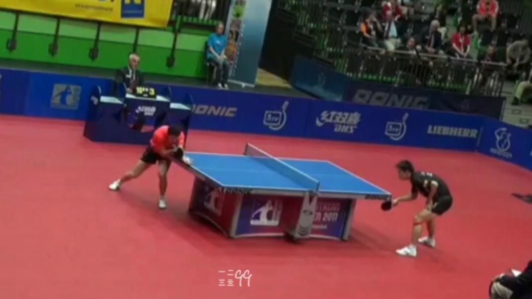 包含日本乒乓球队翻盘奥地利乒乓球队，张继科关键制胜的词条