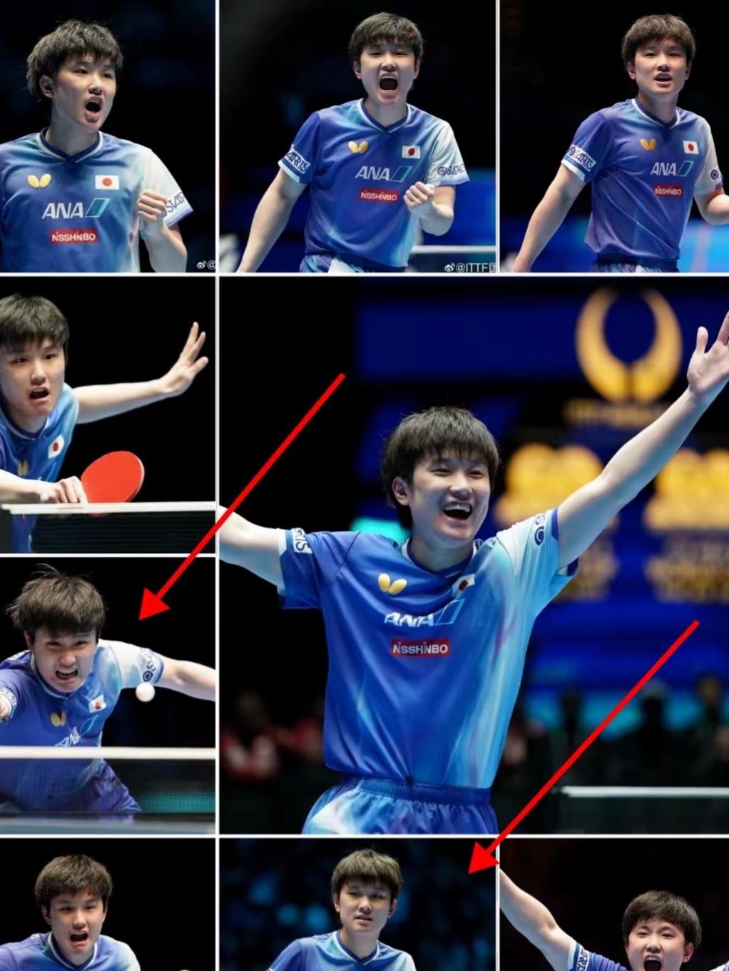 中国乒乓球队横扫英国乒乓球队，张本智和制霸全场的简单介绍