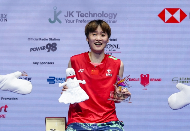 丹麦队碾压中国队，陈雨菲状态火热